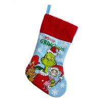 Grinch Christmas Stockings Gift Bag Christmas Decorations Christmas Tree Decoration Grinch Christmas Decorations