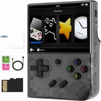 10000+ Classic Games Retro Handheld Game Console Linux System HDMI and TV Output 3.5 Inch IPS Screen 64G TF Card+ 128G 3300mAh Battery