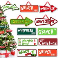 Christmas Tree Decorations,20Pcs Grinchs Christmas Tree Hanging Ornament Holiday Xmas Ornaments Grinchs Christmas Decorations Decor Home Indoors