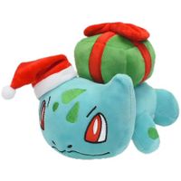 Pokemon Bulbasaur Christmas Holiday Plush  Collectible Quality  Soft Stuffed  Toy