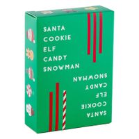 Santa Cookie Elf Candy Snowman Dedicated Deck Card Games