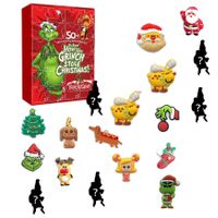 Grinch Advent Calendar Christmas Surprises with 24 Collectible for Kids  Teens Christmas Vacation Gifts Christmas Decorations