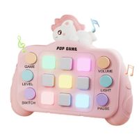 Quick Push Game Handheld Puzzle Game Machine Squeeze Poppet Sensory Fast Push Bubble Toy for Kids