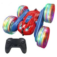 Spider RC Cars Double-Sided Driving 360 Degree Flips Rotating 4WD with Lights for Kids Ages 4-12 Year Old