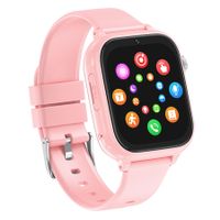 4G Smart Watch Kids LBS GPS Location WIFI  Video Call SOS Child Smartwatch HD Camera Monitor Tracker Photo Viewing Phone Watch Col.Pink