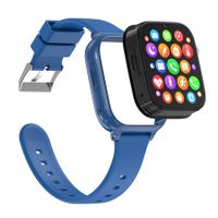 4G Smart Watch Kids LBS GPS Location WIFI  Video Call SOS Child Smartwatch HD Camera Monitor Tracker Photo Viewing Phone Watch Col.BLUE