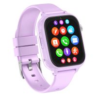 4G Smart Watch Kids LBS GPS Location WIFI  Video Call SOS Child Smartwatch HD Camera Monitor Tracker Photo Viewing Phone Watch Col.Purple