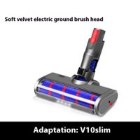 LED Motorhead for Dyson V10 slim  Head Replacement with Soft Roller for Hard Floor Dust Detection Power Brush Vacuum Attachment