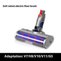 LED Motorhead for Dyson v7/V8/V10/V11/G5  Head Replacement with Soft Roller for Hard Floor Dust Detection Power Brush Vacuum Attachment