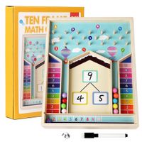 Addition Within 10 Counting & Decomposition Math Game Manipulatives Montessori Educational Toys  Learning Activities for Kids Ages 3+