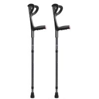 Forearm Canes Lightweight Arm Crutch Adjustable Ergonomic Comfortable on Wrist Non Skid Rubber Tips