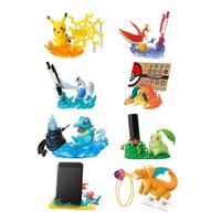 8 Piece 3rd Gen Pokemon Desktop Figures Set Pikachu, Lugia Phoenix Dragon and More Blind Box Collectibles Perfect Christmas Gift for Kids