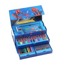 54 Piece Cartoon Drawing Watercolor Gift Set Portable Art Supplies for Students Christmas Gift Birthday Presents