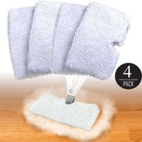 High-Quality Replacement Microfiber Mop Pads for Shark Steam S3501 S3550 S3601 S3901(4-pack)