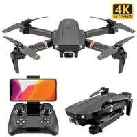 4K WiFi Drone Foldable Quadcopter with Wide-Angle Lens for Panoramic Views,Waypoints Functions,Headless Mode,One Key Start