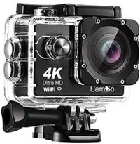 30M Waterproof 4K 16MP Camera with 170 Degree Wide Angle, Perfect for Snorkeling, Diving, and Extreme Sports