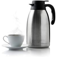 68oz Stainless Steel 12-Hour Heat Retention Thermal Coffee Carafe/Dispenser with Double-Walled Vacuum Insulation