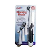 Electric High-speed spin Cleaning Brush Sonic Scrubber with 3 Interchangeable Brush Heads,Tackle Grime and Dirt with Ease