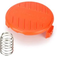 1 Spool Cap+1 Spring Replacement Trimmer Keep Your Black+Decker Trimmer Running Smoothly