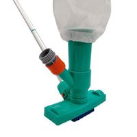 Above Ground Pool Cleaning Kit - Portable Jet Cleaner, Brush, and Detachable Pole - For Spas, Ponds, and Pools