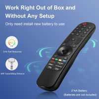 Replacement Universa Remote Control for All Models LG Smart TVs,Perfect replacement for lost or damaged remotes