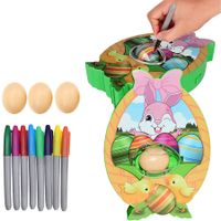 Easter Egg Dye Decorator Machine and 8 Colourful Marker Pens for Custom Easter Egg Designs