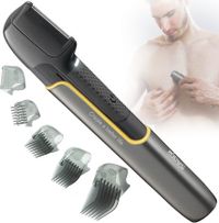 Rechargeable Body Hair Trimmer for Men and Women - Groin and Pubic Hair Trimmer