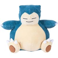 Large 10" Pokemon Snorlax Plush, Collectible Stuffed Toy for Kids and Fans