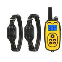 Dog Training Collar with 2 Receivers: 800-Meter Range for Small, Medium, and Large Dogs