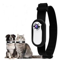 Ultra-Compact Cat and Dog Collar Camera,Track and Capture Your Furry Friend's Adventures Now(SD Card is Not Included)