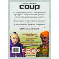 Coup: The Dystopian Card Game,Fast-paced game,Simple rules & quick play