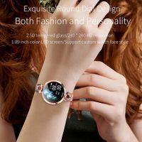 Fashion Smart Watch for Women with Fitness Tracking, IP67 Waterproof (Rose Gold)