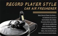 Taylor Car Air Freshener with Album Cover Record Player Clip