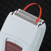 Rechargeable Face and Beard Electric Razor: Foil Head Shaving Machine for Clean and Smooth Shaving