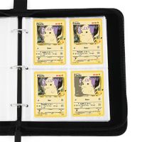 440-Pocket Pokemon Card Binder with Sleeves: 4-Pocket Trading Card Games Collection Binder