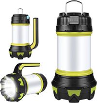 IP68 Waterproof LED Camping Lantern Light: USB Rechargeable, Dimmable, and Ultra-Bright