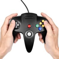 Classic Retro N64 Controller Wired USB Joystick for Windows PC MAC Linux Raspberry Pi 3 Genesis Higan