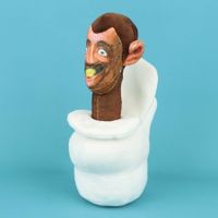 23cm Skibidi Toilet Plush: Soft and Cuddly Titan Speakerman Plushie Toy