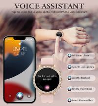 Women Smart Watch with Touchscreen AI Voice Control Stylish and Functional