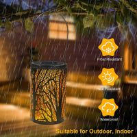 Outdoor Solar Lantern: Illuminate Your Outdoors with Ambiance and Style (1 Pack)