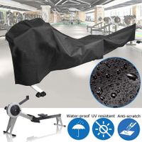 Waterproof Rowing Machine Cover: Heavy-Duty Protection from Dust and Weather, 285 x 51 x 89 cm, Black