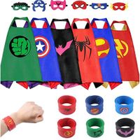 Complete Superhero Cape Set for Kids - Perfect for Parties, Halloween, and Christmas