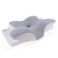 Relieving Cervical Pillow with premium cooling memory foam,Adjustable design for customized fit,Ideal for side sleepers