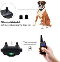 Rechargeable & All-Weather Use Dog Shock Traing ECollar with 875-Yard Remote Control Up to 3 Dogs Simultaneously