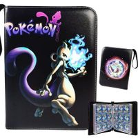 Kids 900-Card Case Binder for Pokémon and TCG Game Cards: PU Leather Collection Holder and Pocket Folder (Perfect Gift for Kids)