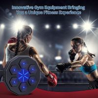 Music Boxing Machine for Kids with Wall Mount and Boxing Gloves