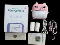 Kids Camera with 1080P HD Instant Print Photo - Includes 2 Rolls of Photo Paper and 32GB Card for Endless Fun and Memories!