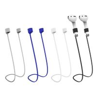 Keep Your AirPods Secure 4-Pack Magnetic Anti-Lost Straps,Colorful Soft Silicone Sports Lanyard,Neck Rope Cord for Sports and Everyday Use