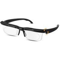 Adjustable Reading Glasses with 6D to +3D Focus Range, Easy-to-Use Focus Dial for Precise Adjustment, Comfortable & Stylish Design