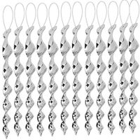 30cm Bird Deterrent Wind Twisting Scare Rods Spiral Device (12 Pack)